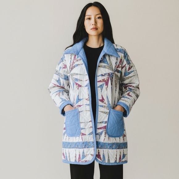 Hand Crafted Quilted Jacket - Picture 1 of 8